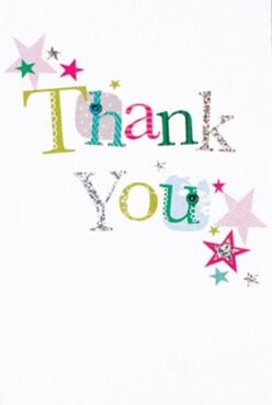 This thank you card sparkles with delight and personality, mirroring the spirited heart of Walworth. Across a pure white surface, the words 'Thank You' leap out in stitched, multicoloured letters-each a patchwork of vivacious lime, rose pink, and fresh blue, brought to life with patterns of dots, glittering threads, and gentle flourishes. Stars in gold, magenta, and teal scatter across the design's corners like celebratory confetti after a lively party, evoking the buzz of the Elephant & Castle and the sense of occasion you find in Walworth's thriving community spaces. The print has a tactile quality, with touches of reflective silver that dance in the light-a quiet nod to the genuine pleasure of a hand-touched card. The perfectly blank background offers a calm moment, highlighting the festive shower of colour and gratitude. It's easy to picture this unique card accompanying a radiant bouquet delivered to a friend or neighbour across Walworth-a testament to the creative, heartfelt care we put into every floral arrangement. Each detail, from stitched motifs to glittering stars, celebrates the joy of saying thanks in a way that's as memorable as it is meaningful, making gratitude a vibrant part of everyday life here.